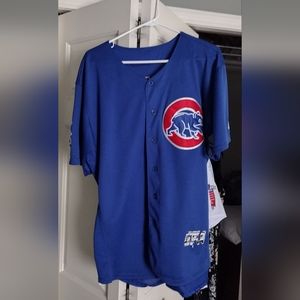 Men's Majestic Size 44 Chicago Cubs Kris Bryant Jersey